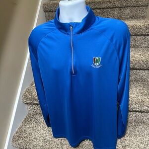 Rare - Greg Norman *Pine Valley* l/s light wicking casual golf ⛳️ pullover shirt